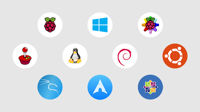 CrowPi L Supported operating systems: Raspbian, Ubuntu, CentOS, Windows IoT, Kail, Pidora, ArchLinux, FreeBSD, Kodi, OpenWrt, RISC 0S, RetroPie, LAKKA, Recalbox, LibreELEC, OSMC