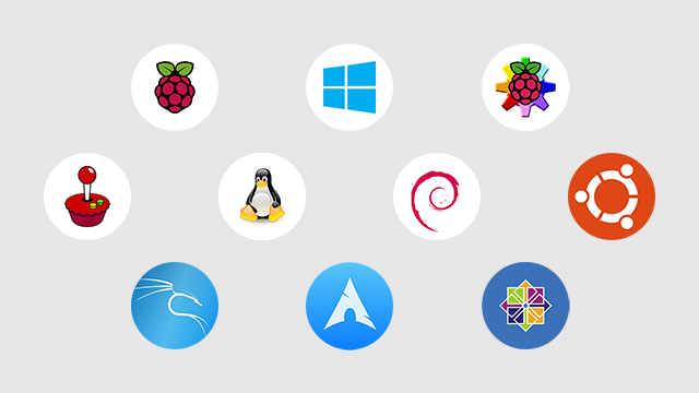 CrowPi L Supported operating systems: Raspbian, Ubuntu, CentOS, Windows IoT,  Kail, Pidora, ArchLinux, FreeBSD, Kodi,  OpenWrt, RISC 0S, RetroPie, LAKKA,  Recalbox, LibreELEC, OSMC