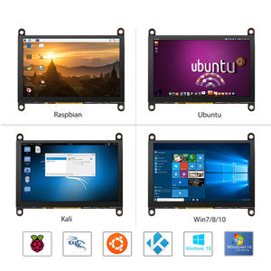 5 inch display supports multiple systems