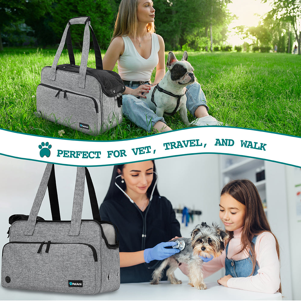 Premium Handbag Purse Pet Carrier