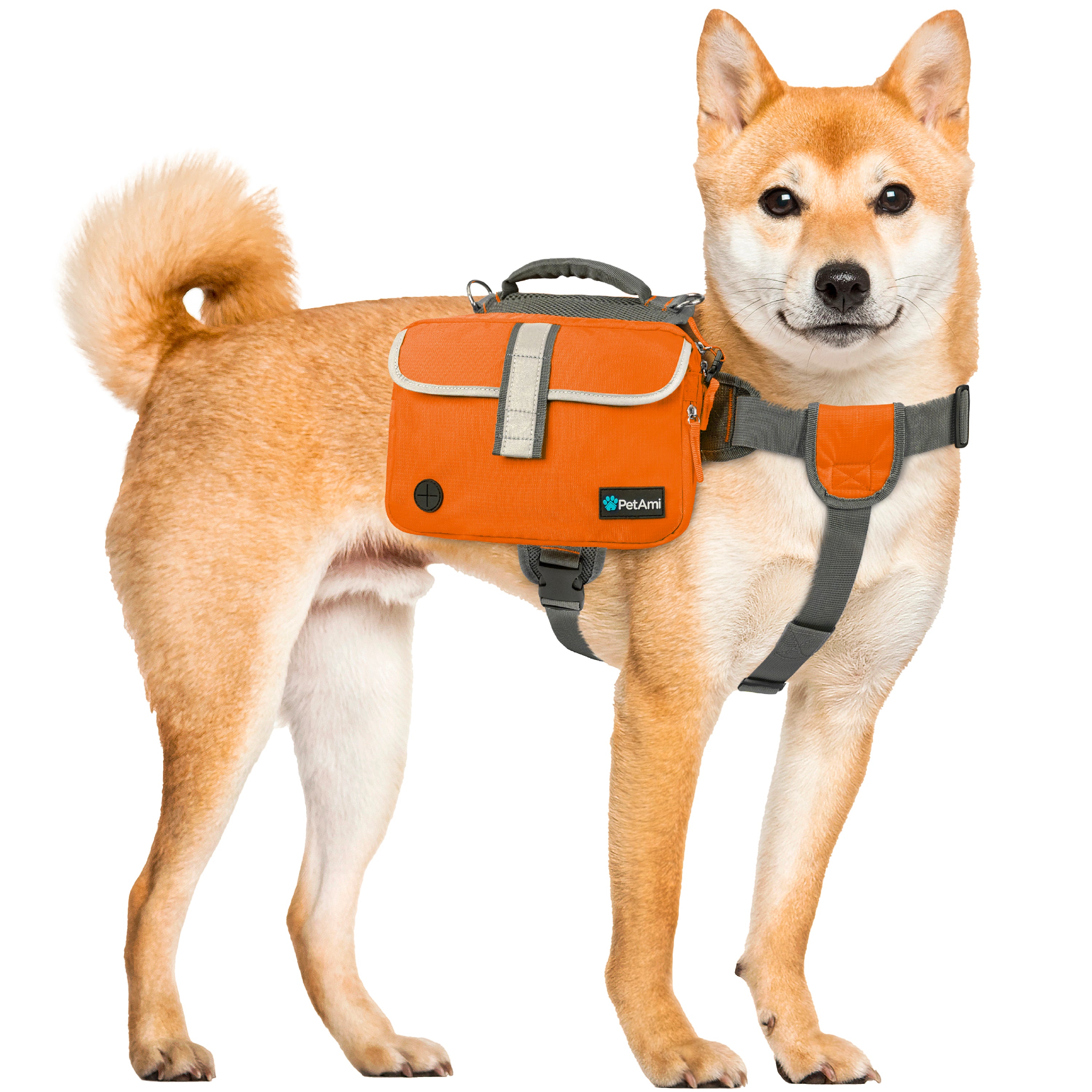 Classic Dog Harness Saddle Bag Backpack