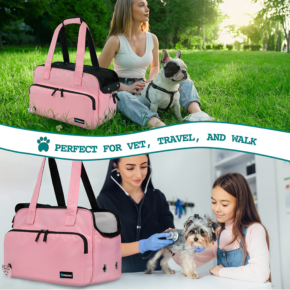 Premium Handbag Purse Pet Carrier