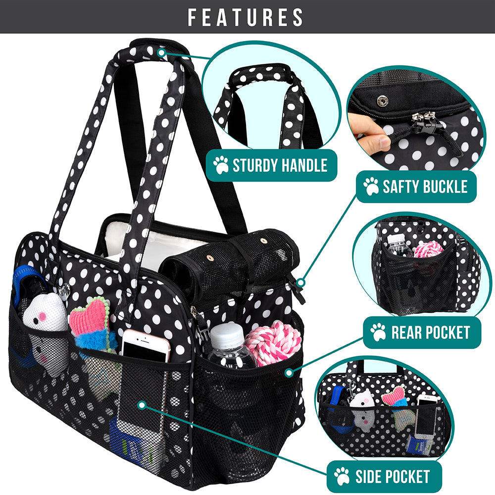 Premium Handbag Purse Pet Carrier