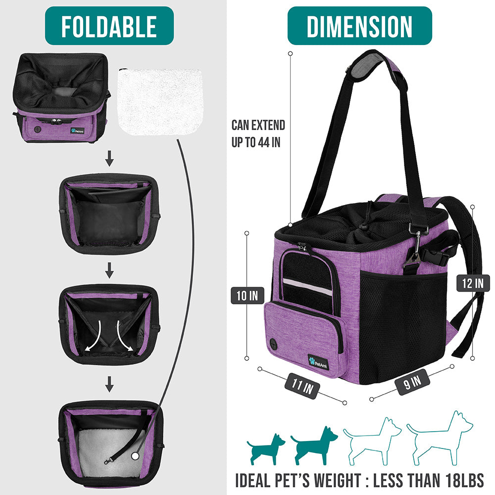 Multi-Carry Bike Basket Pet Carrier