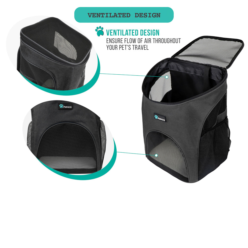 Classic 1-Way Entry Pet Carrier Backpack