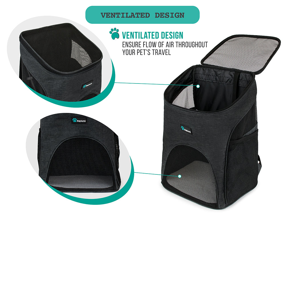 Classic 1-Way Entry Pet Carrier Backpack