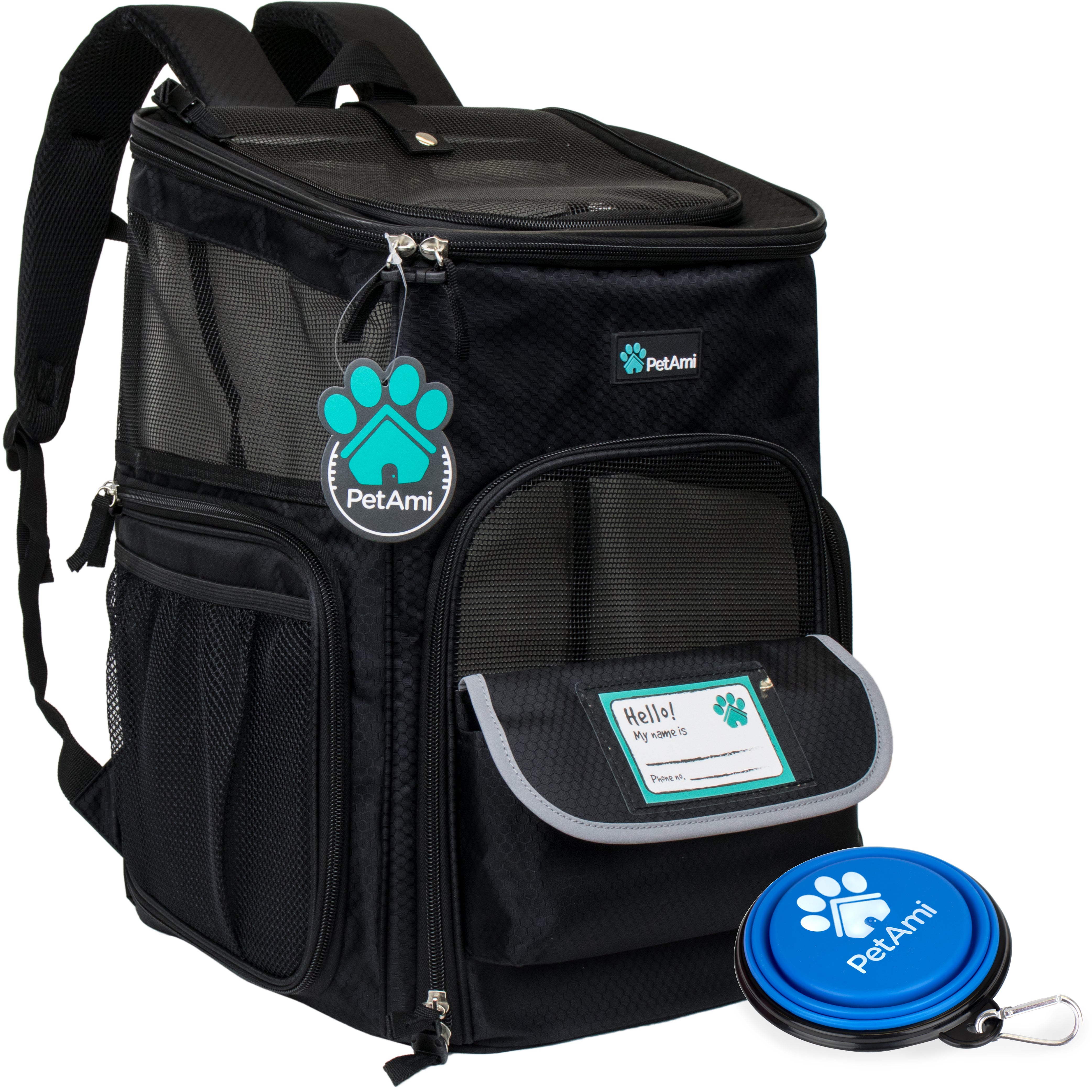 Premium 4 Way Entry Pet Carrier Backpack