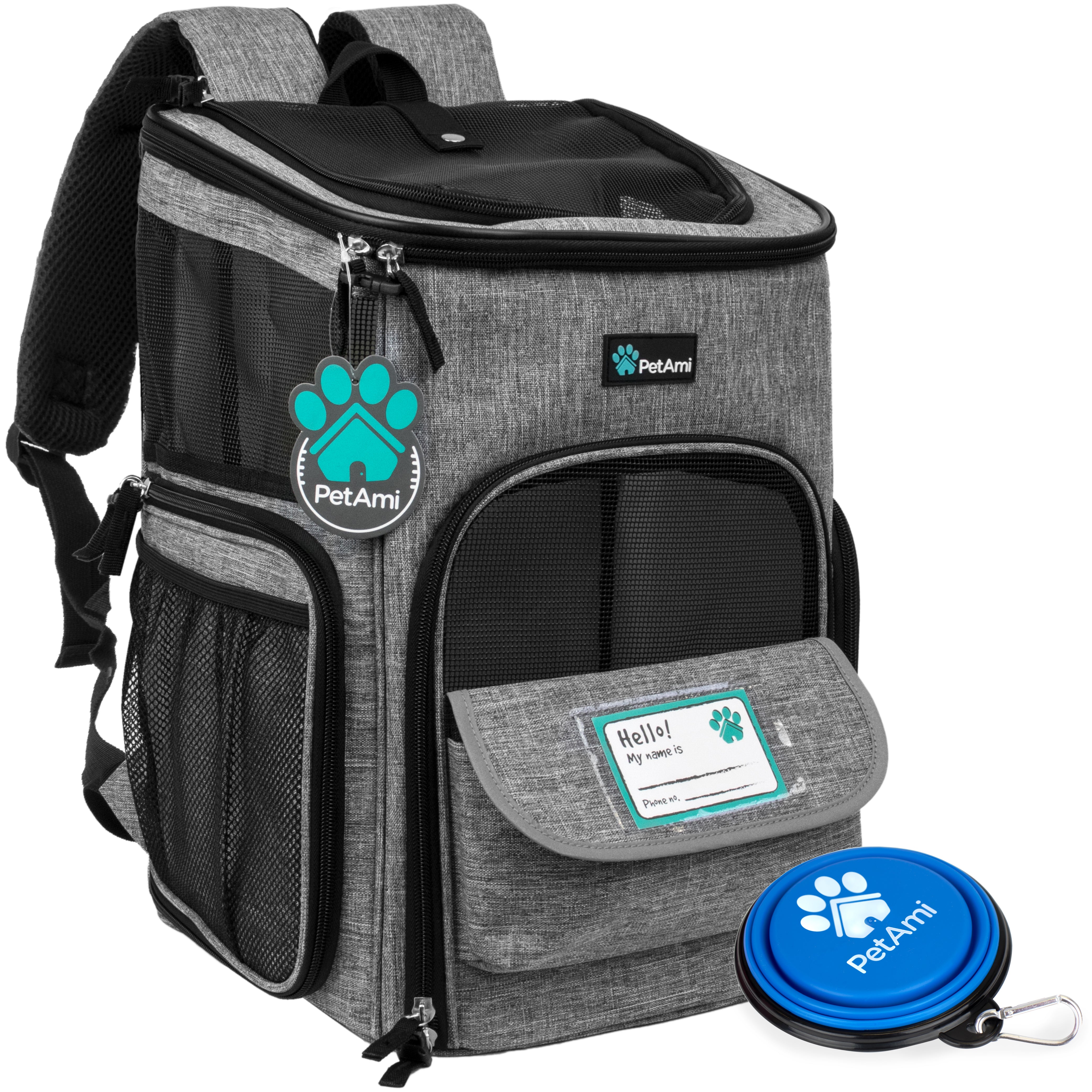 Premium 4 Way Entry Pet Carrier Backpack