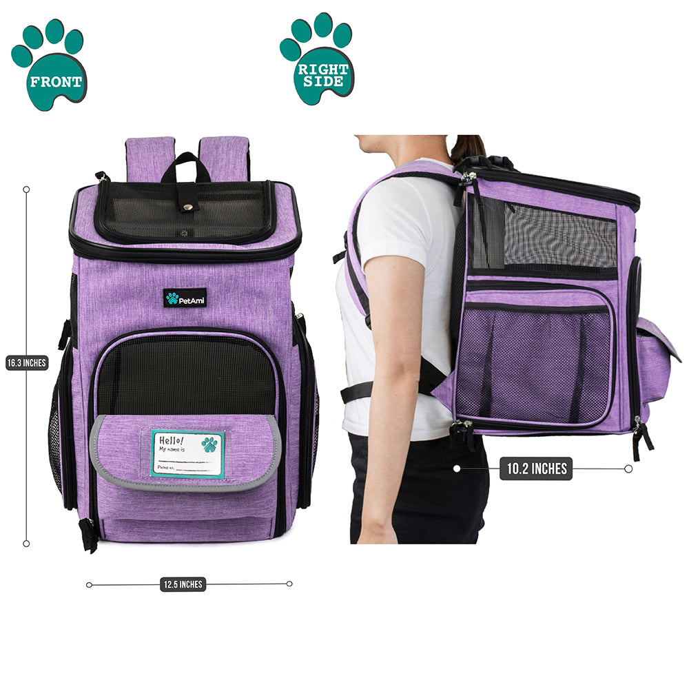 Premium 4 Way Entry Pet Carrier Backpack