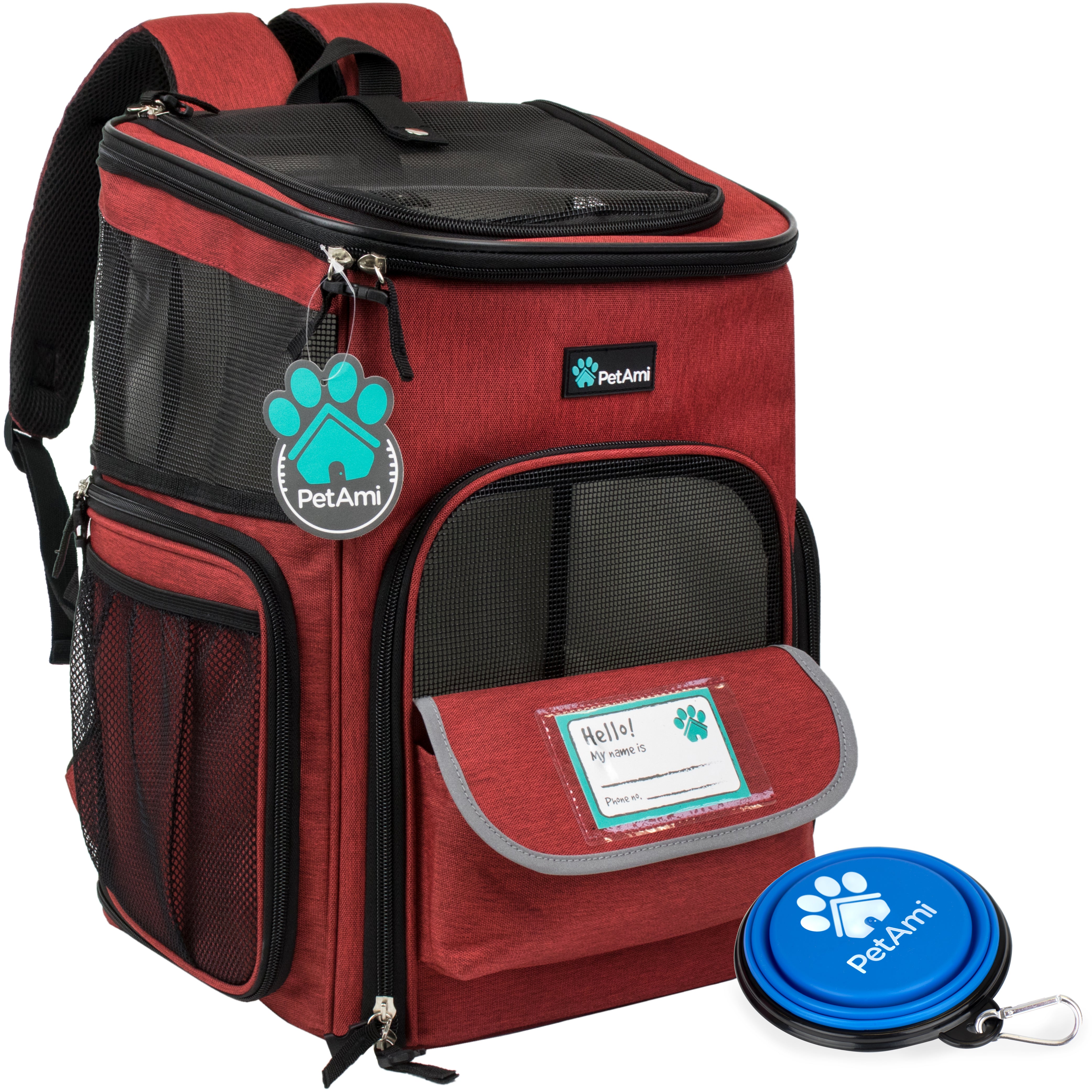 Premium 4 Way Entry Pet Carrier Backpack