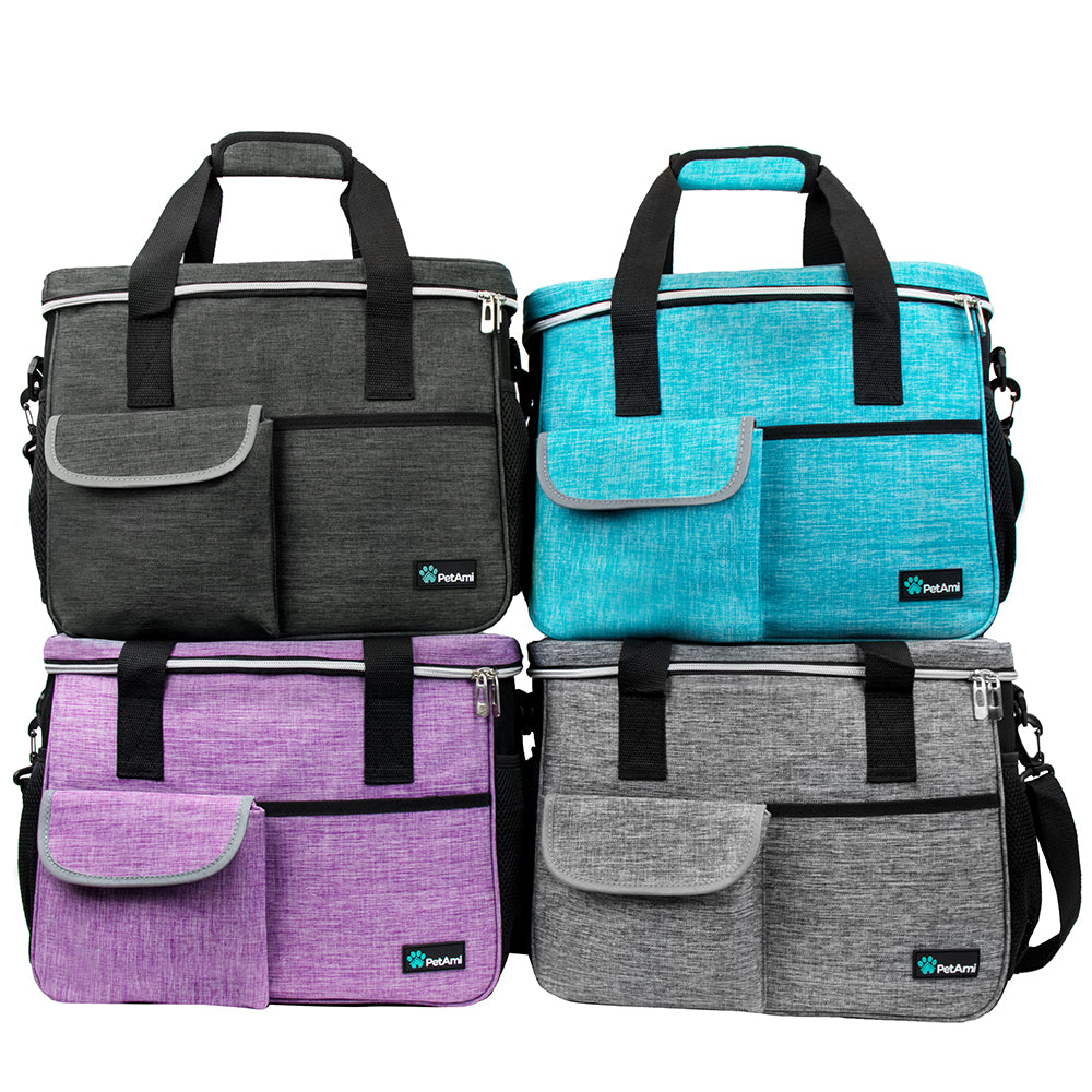 Deluxe Pet Travel Set Organizer Tote Bag