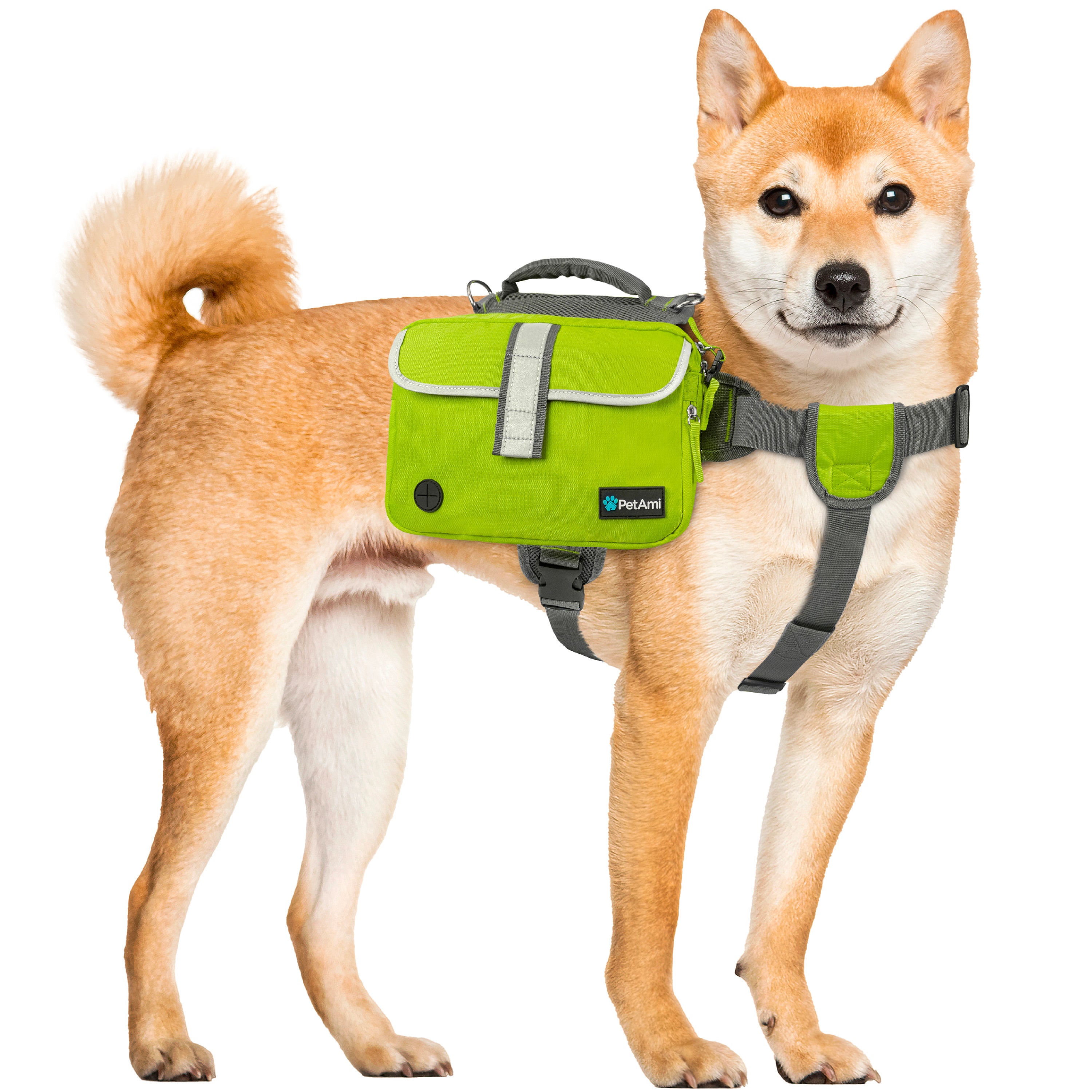 Classic Dog Harness Saddle Bag Backpack