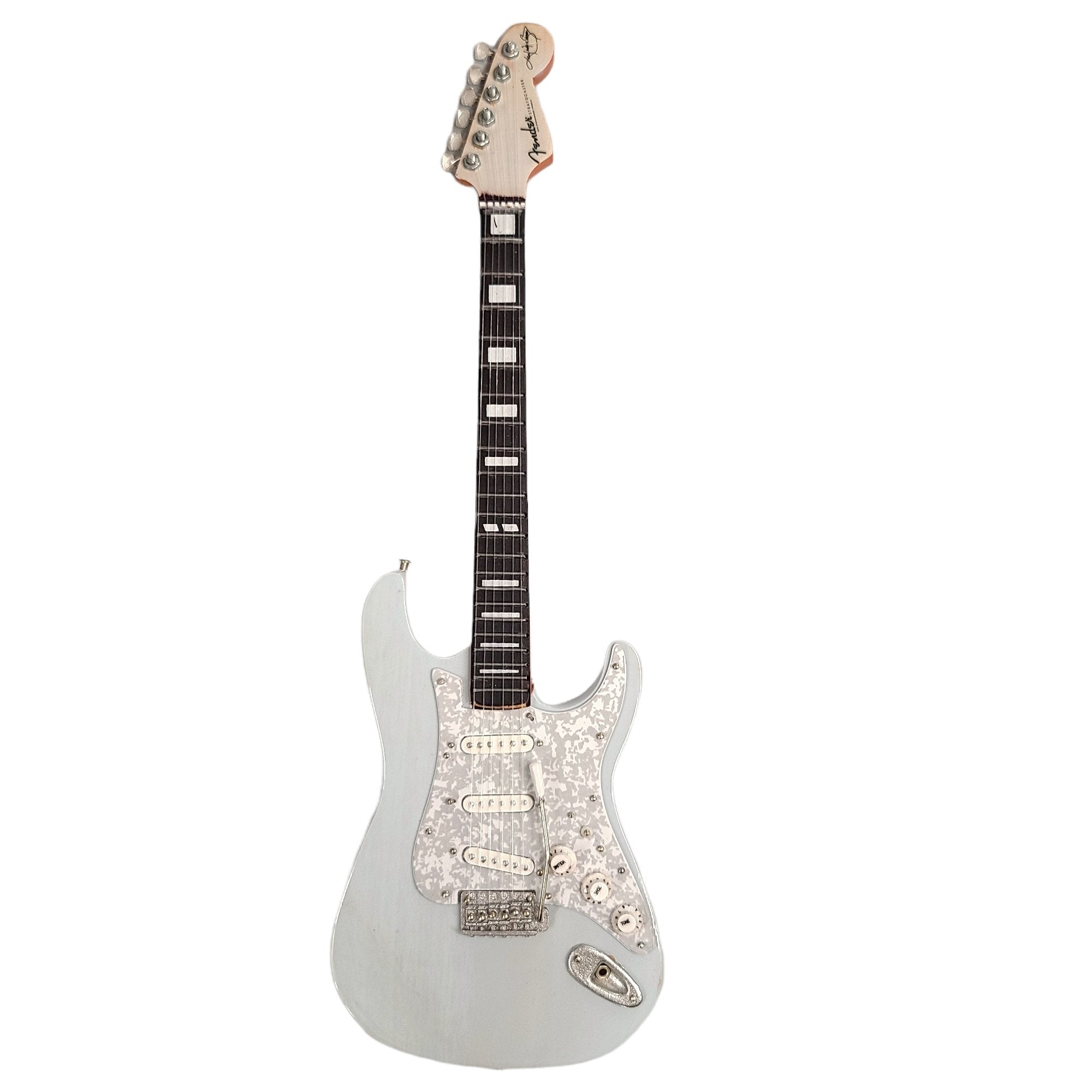 Axe Heaven Kenny Wayne Shepherd Transparent Faded Blue Fender Strat Mini Guitar Replica KS-556