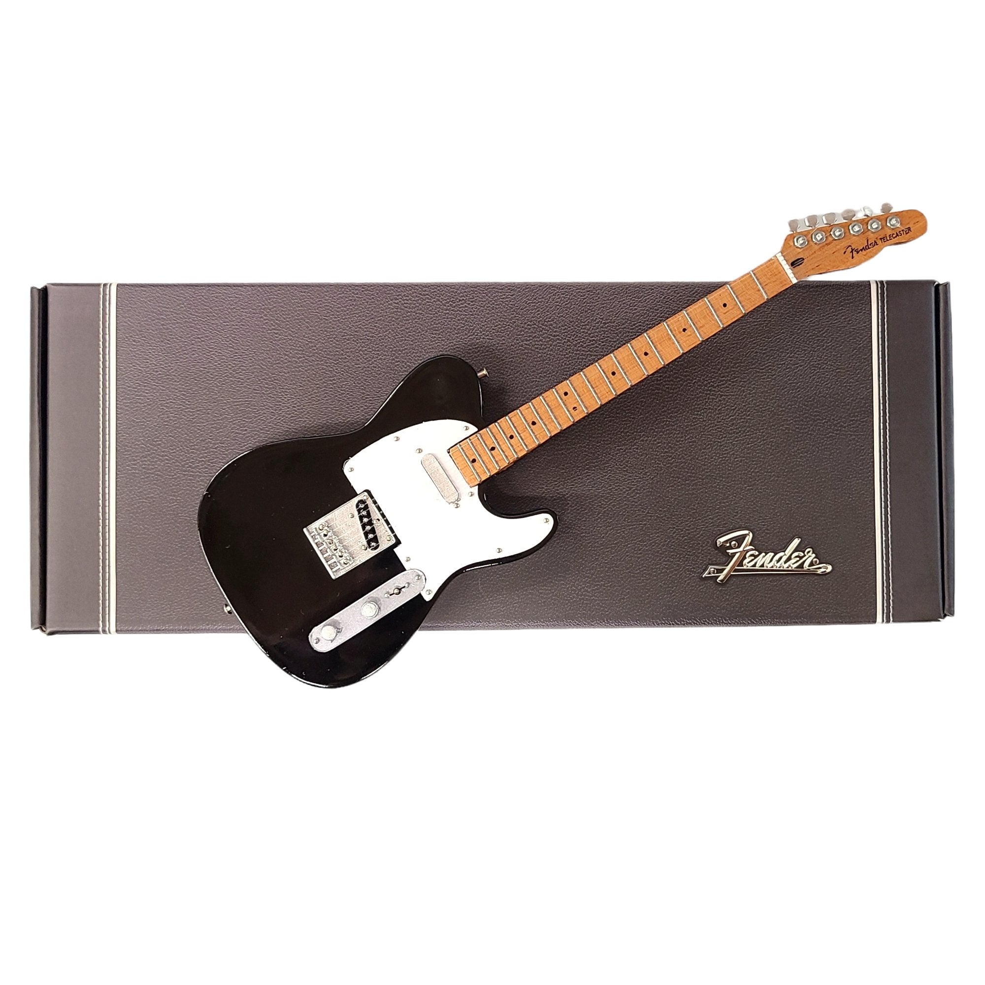 Axe Heaven Licensed Fender Telecaster Classic Black Mini Guitar Replica FT-009