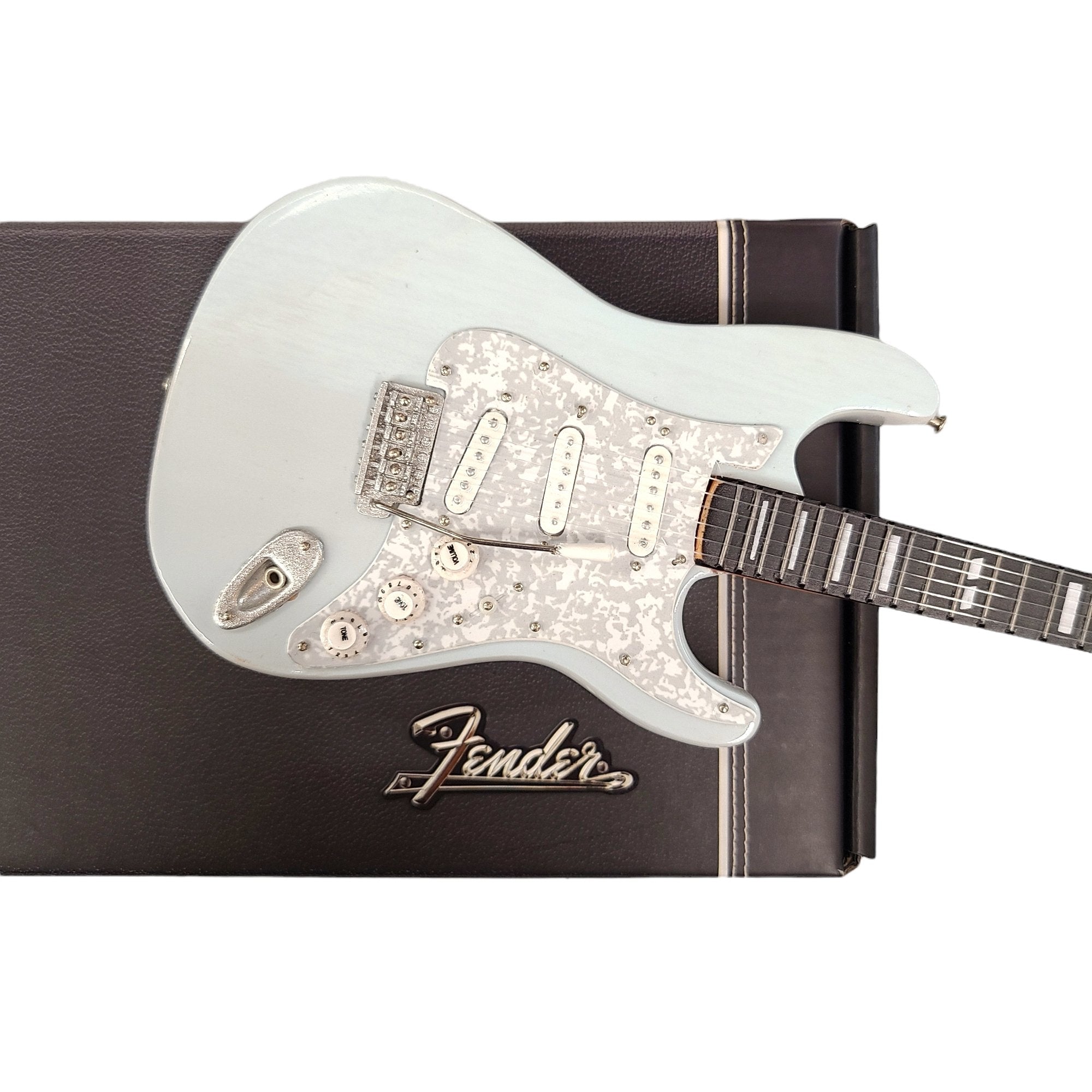 Axe Heaven Kenny Wayne Shepherd Transparent Faded Blue Fender Strat Mini Guitar Replica KS-556