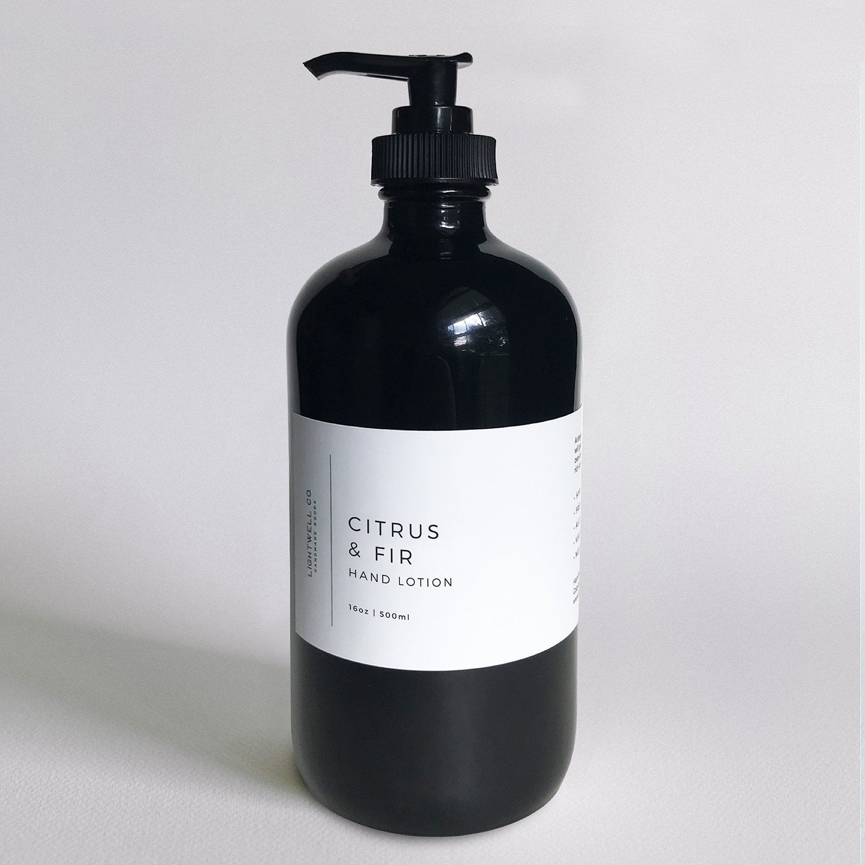 Lightwell Co.- Citrus & Fir Hand Lotion