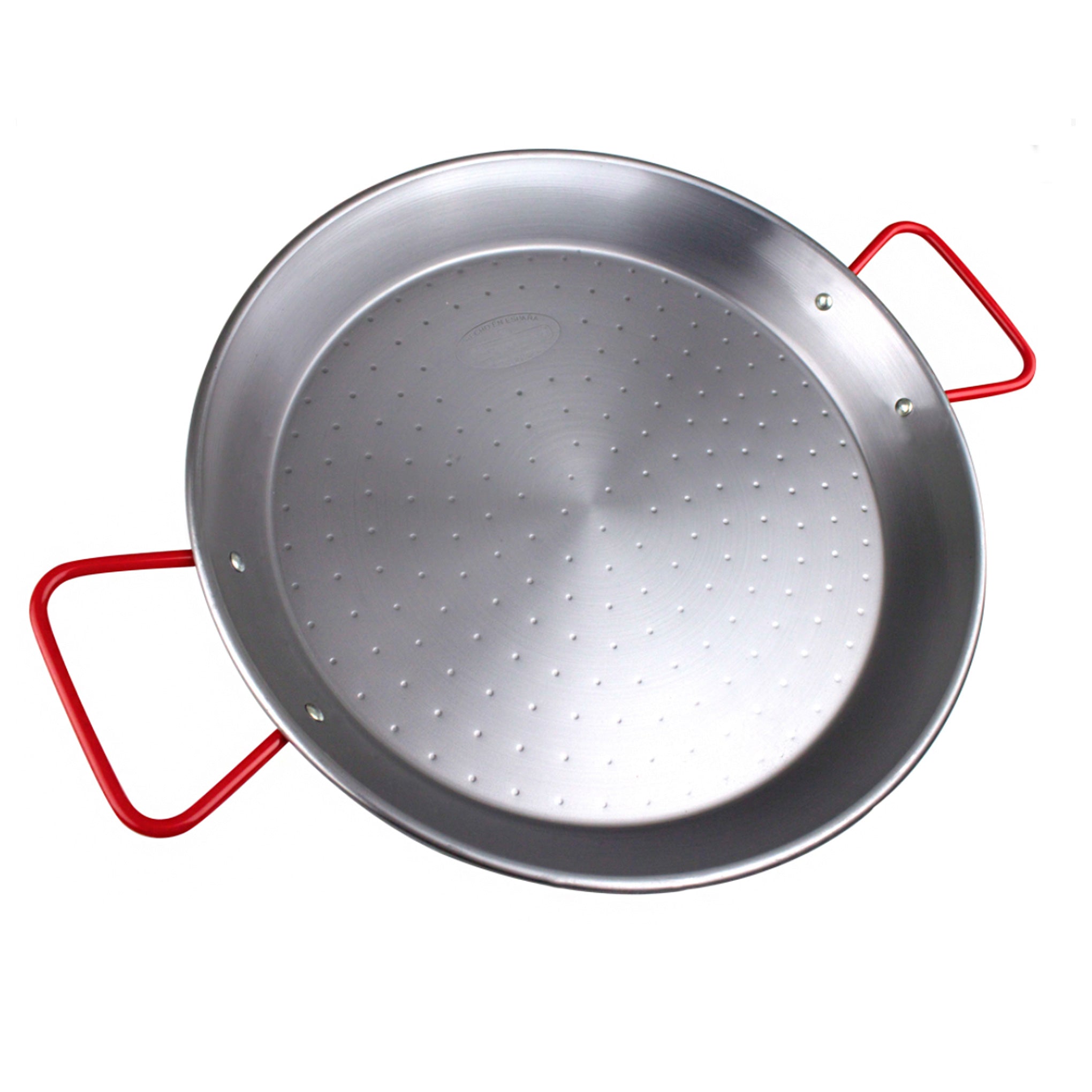 32 Inch Carbon Steel Paella Pan, 40 person