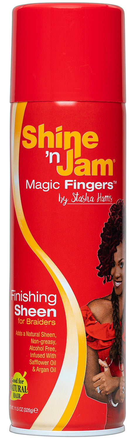 Shine n Jam Magic Fingers Finishing Sheen for Braiders