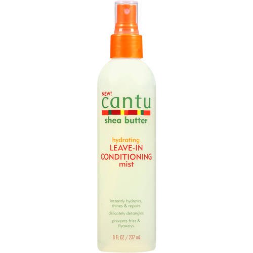 Cantu Shea Butter Hydrating Leave-In Conditioning Mist, 8 fl o