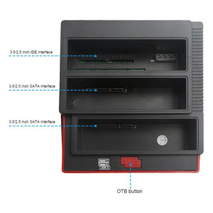 Dual Bay IDE/SATA Hard Drive Docking Station - Premierity