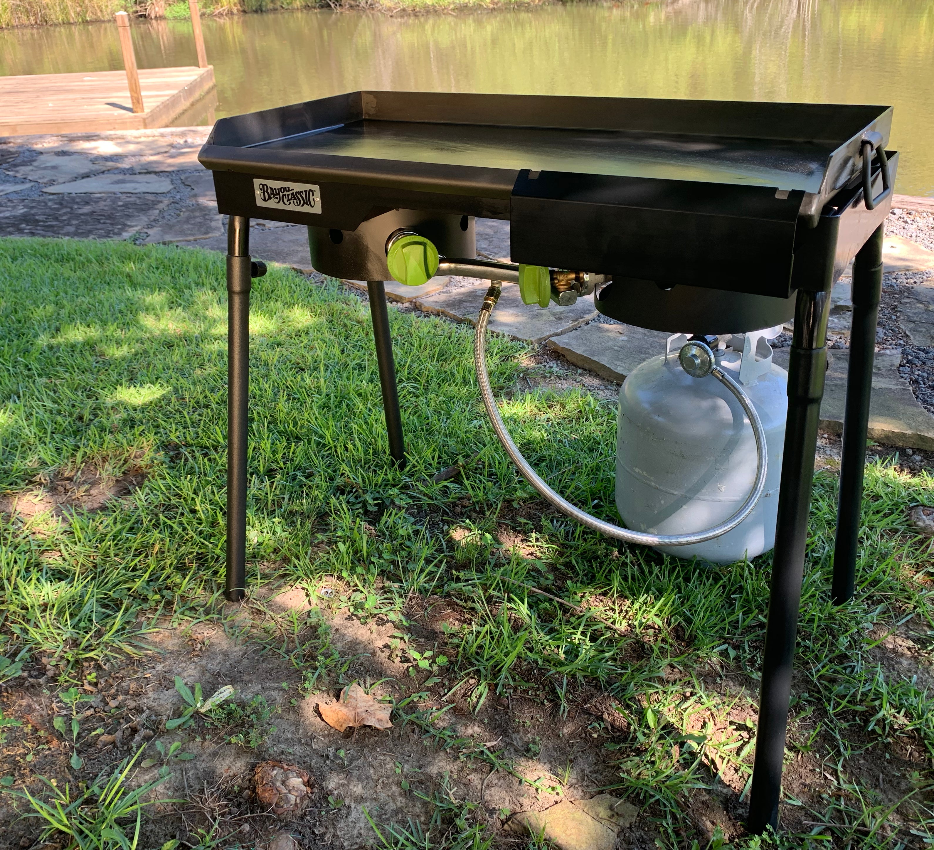 Dual Bayou? Stove w/ Double Griddle