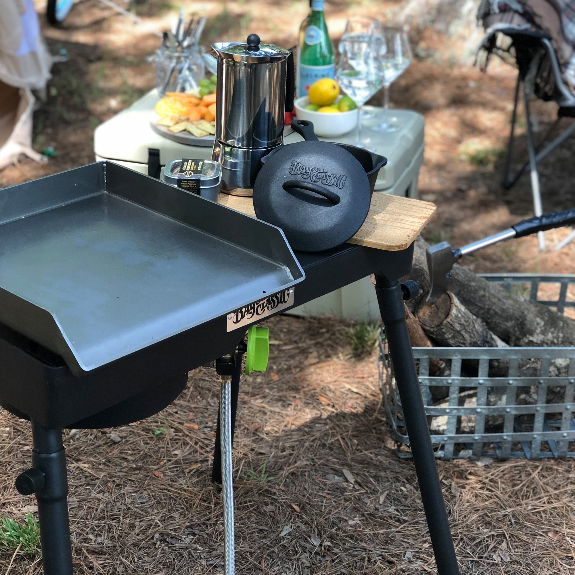 Bayou? Patio Camp Stove with Griddle