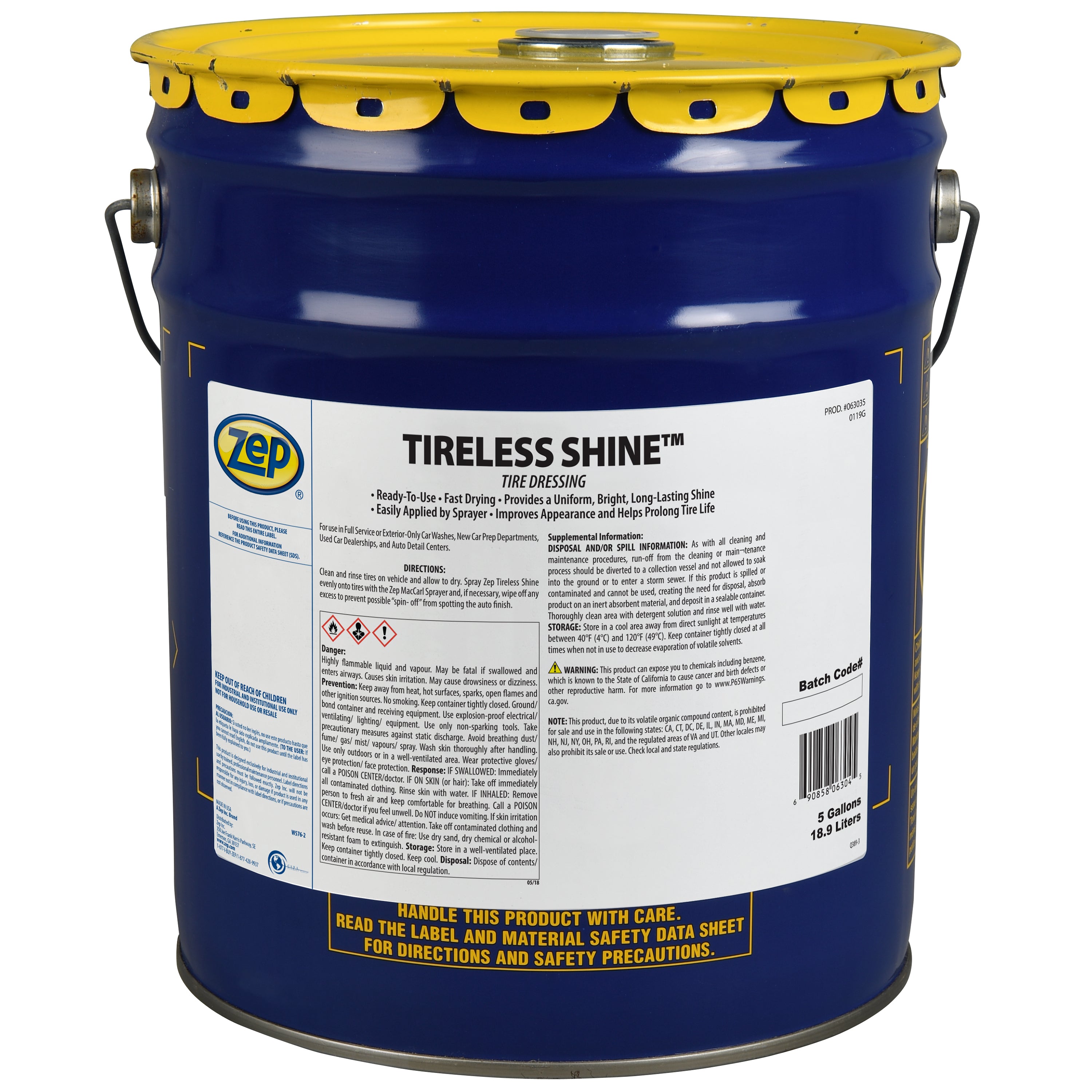 Tireless Shine (Liquid) - 5 Gallon