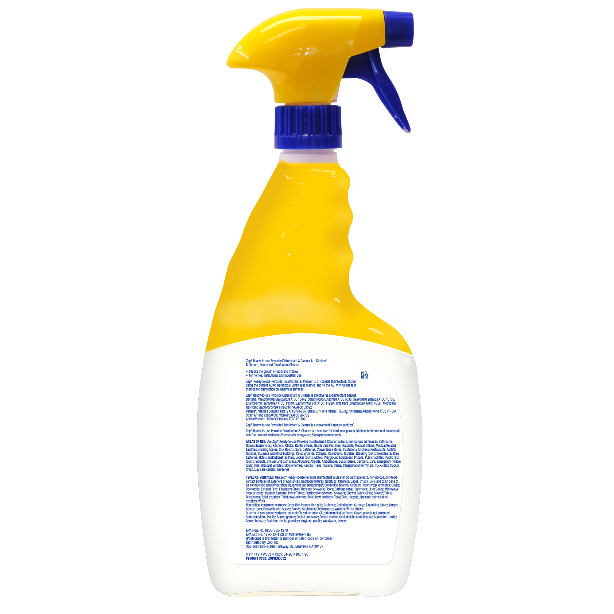 Peroxide Disinfectant and Cleaner - 32 oz.