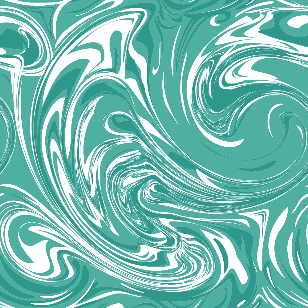 Marble Swirl Fabric - Atoll