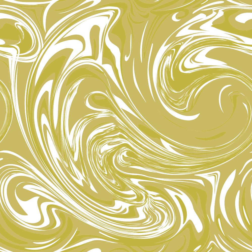 Marble Swirl Fabric - Gold
