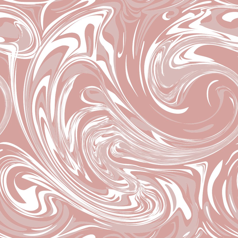 Marble Swirl Fabric - Rose Gold