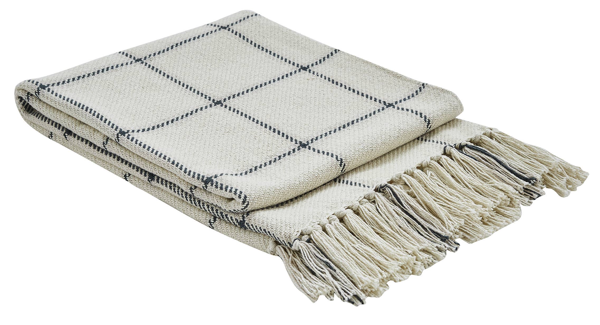 Mercantile Windowpane Throw