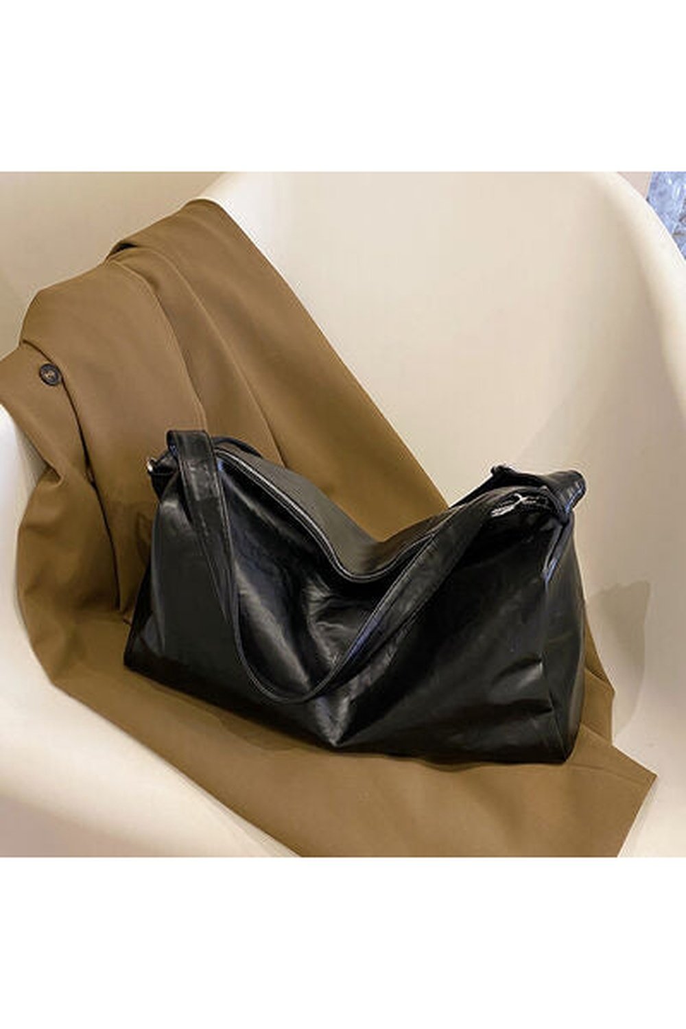 PU Leather Shoulder Bag