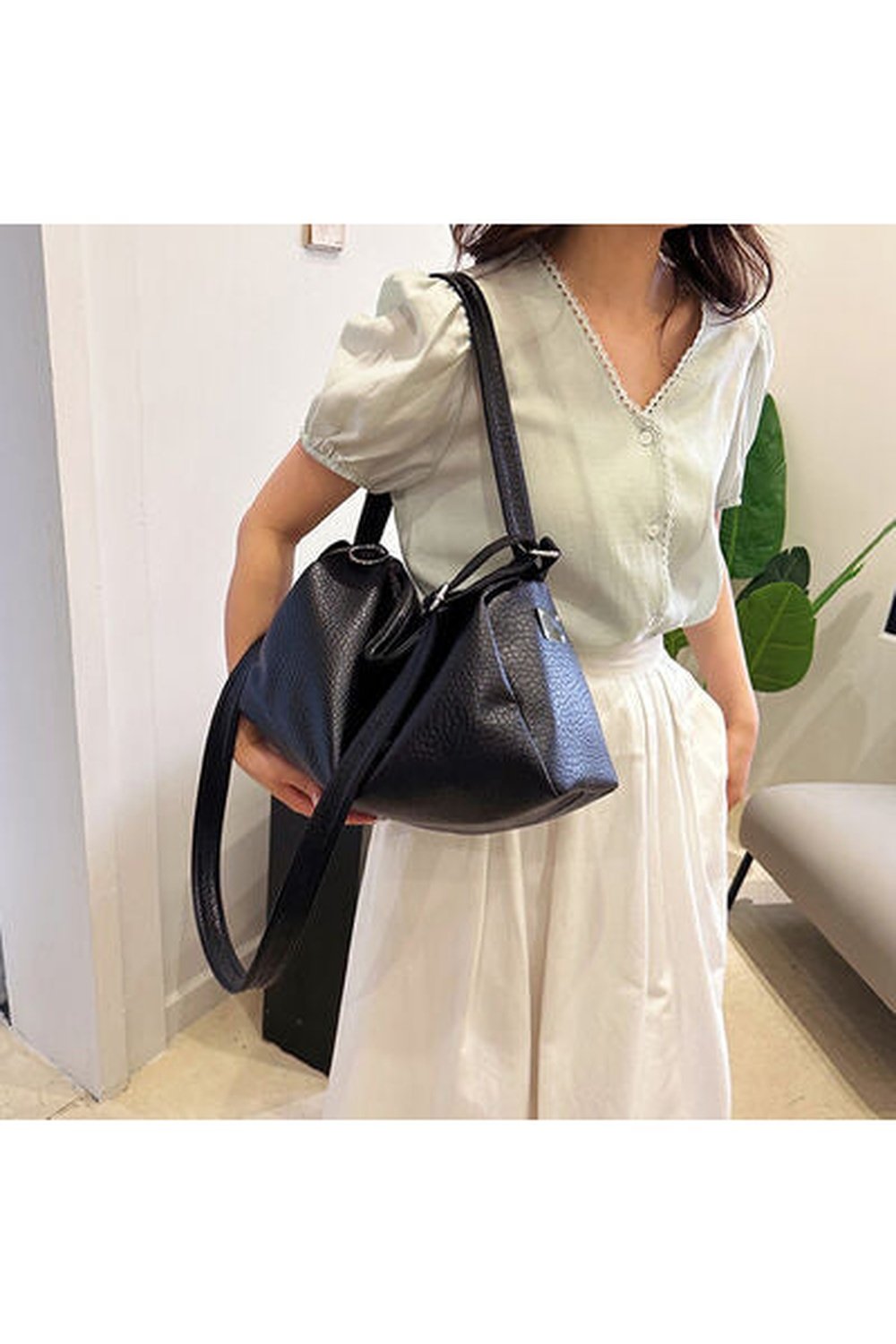 PU Leather Shoulder Bag