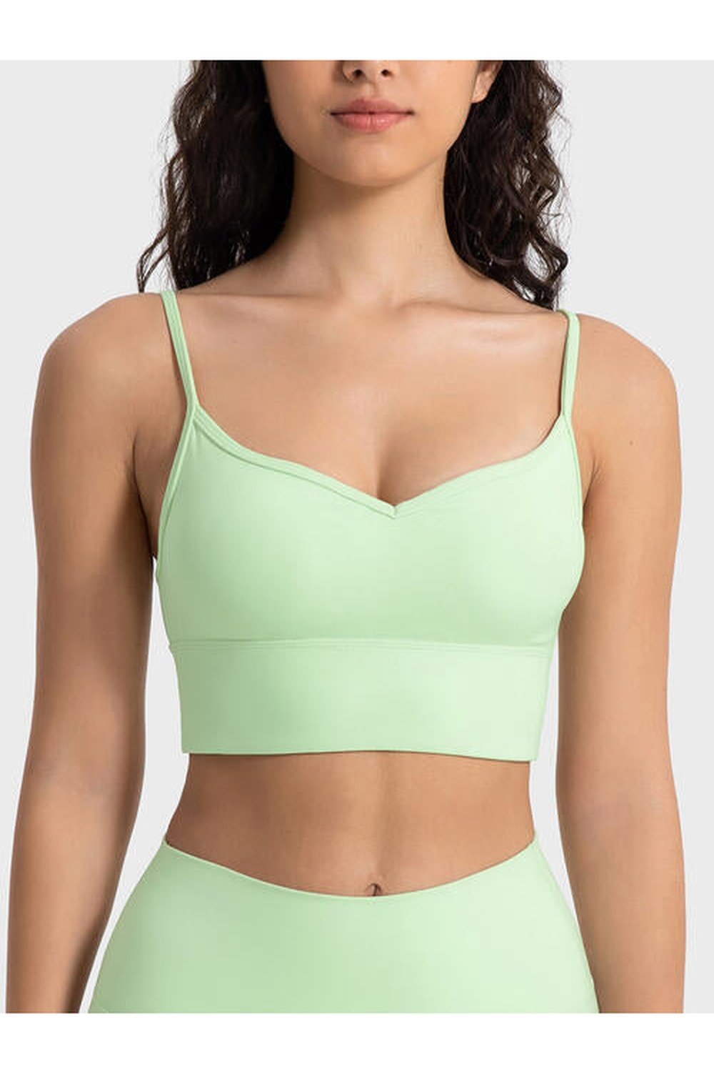 Spaghetti Strap Sport Bra