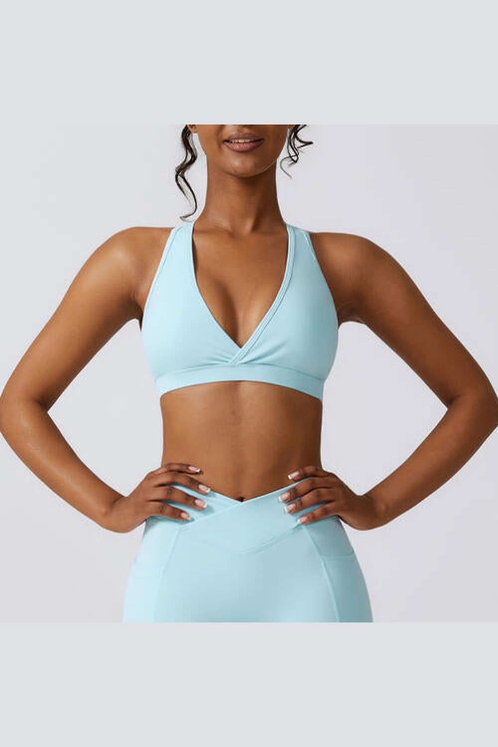 Wide Strap Active Bra