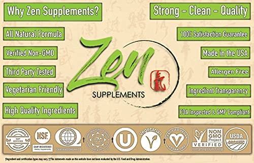 Zen Supplements - One Daily Whole Food Multi-Vitamin 60-Tabs - Vitamins and Nutrients from Organic Whole Food with Real Raw Veggies, Fruits, Probiotics, Digestive Enzymes