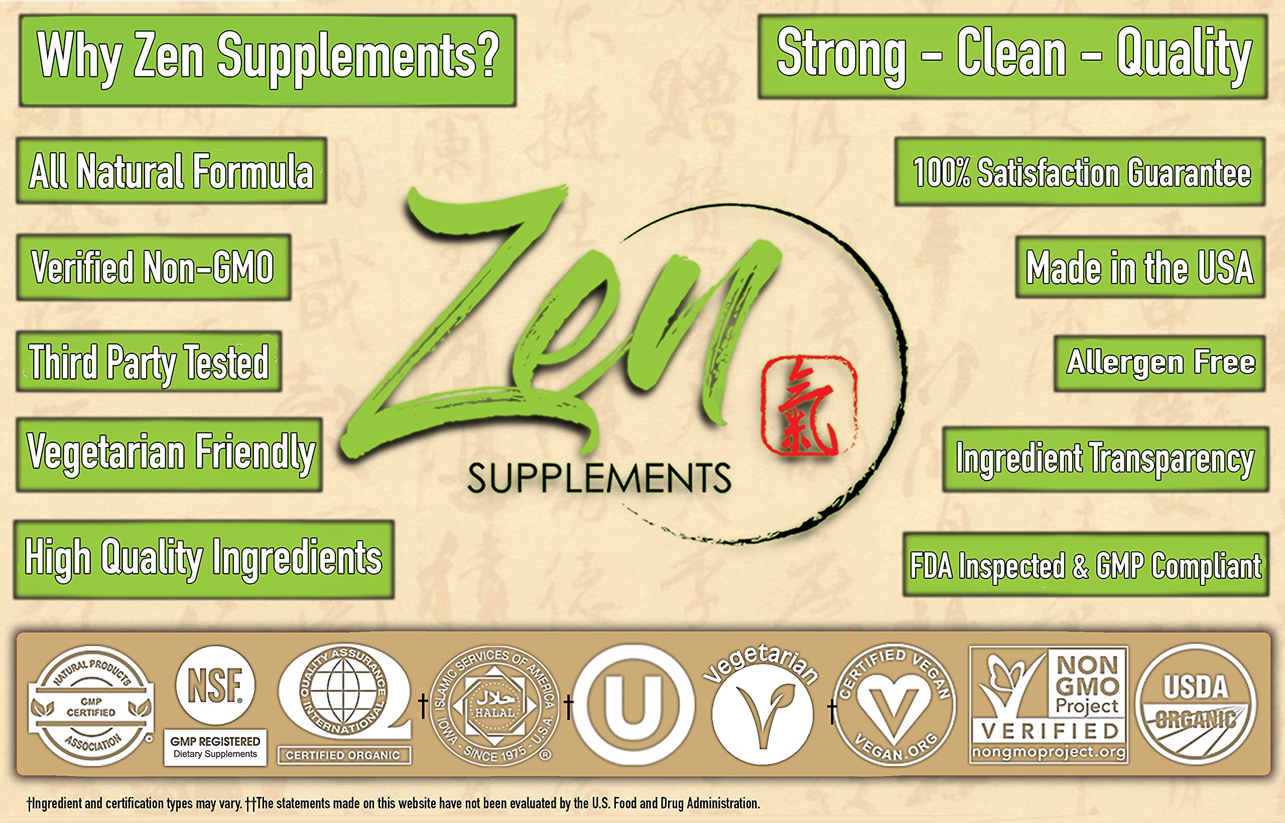 Zen Supplements - Womens 15 Billion Multi-Probiotic - Supports Urinary and Vaginal Health with Lactobacilli & Bifado Blended Strains Survives Stomach Acid, Shelf Stable 30-Vegcaps