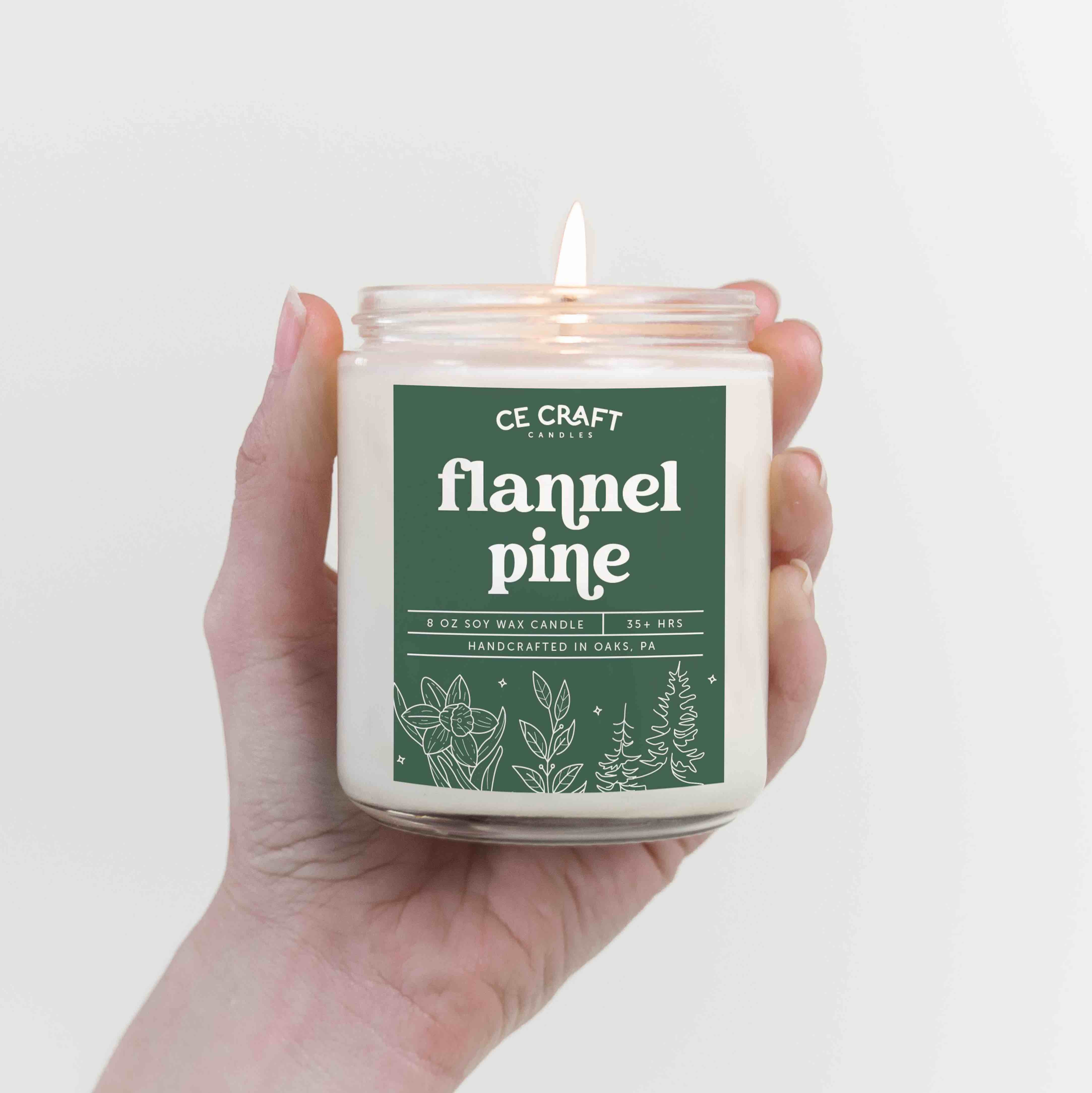 Flannel Pine Scented Candle