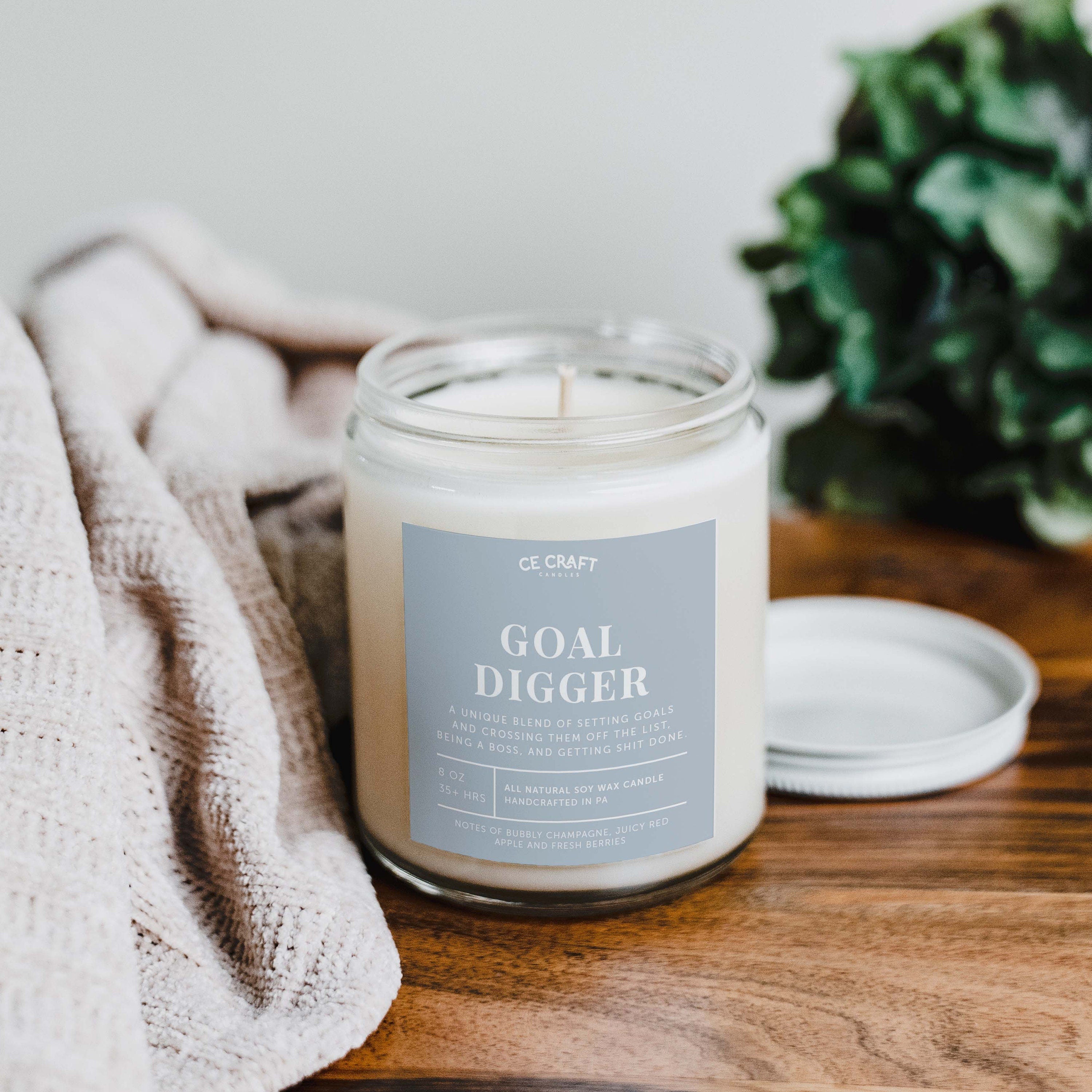 Goal Digger Candle