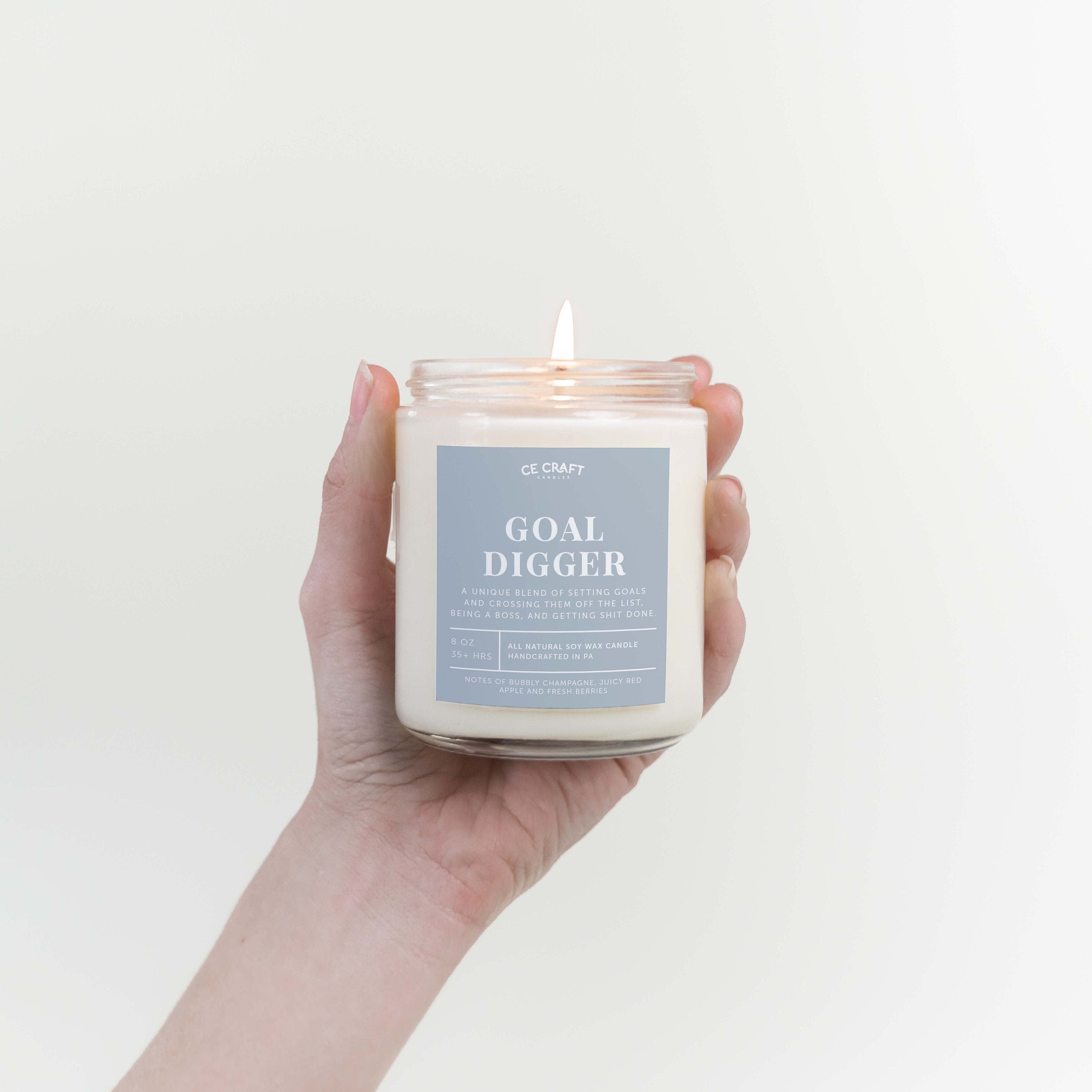 Goal Digger Candle