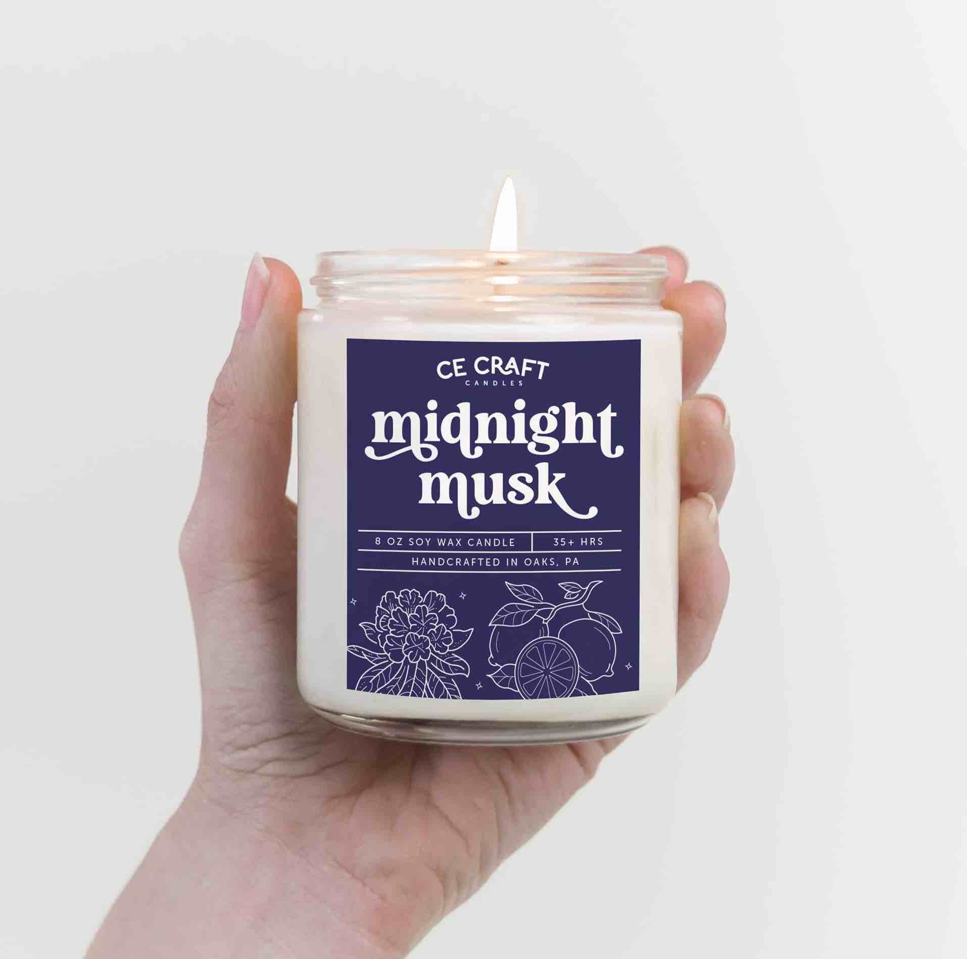 Midnight Musk Scented Candle