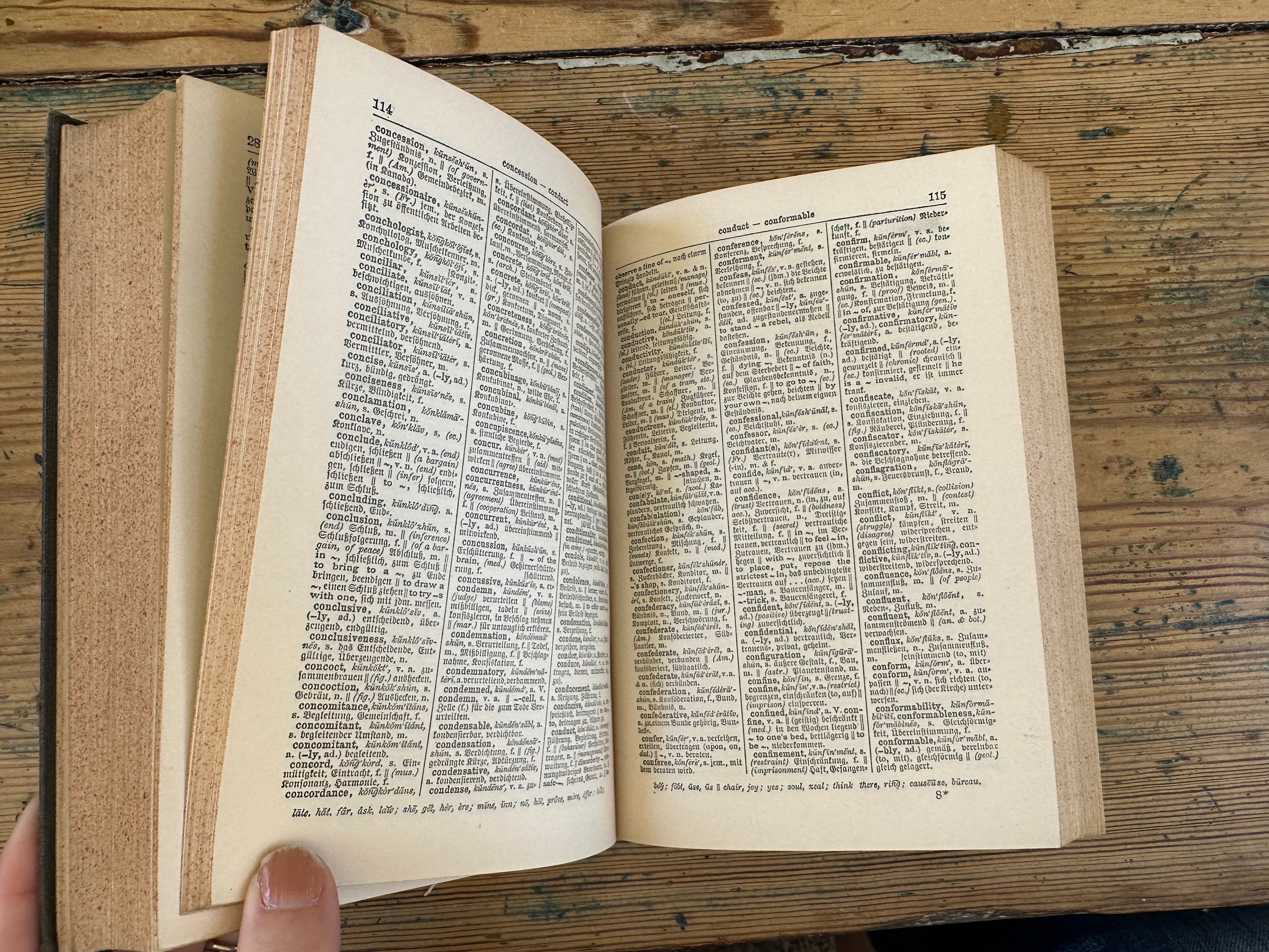 1916 James German and English Dictionary