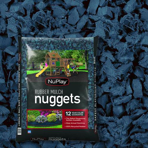 NuPlay Rubber Mulch Bulk - Blue