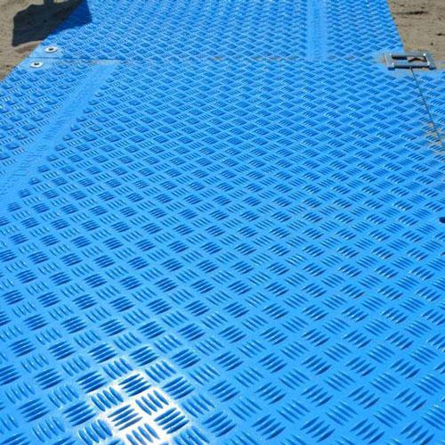 Ground Protection Mat 4ft x6ft Blue