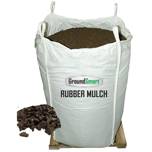 Bulk Rubber Mulch 75 Cu. ft. Sack GroundSmart