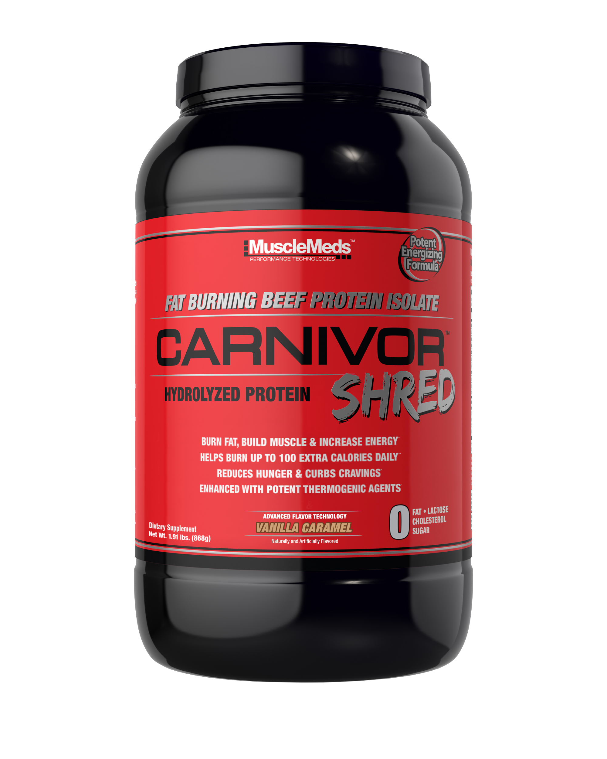 Gen Iron: Carnivor Shred - 100% Beef Protein + Fat Burn