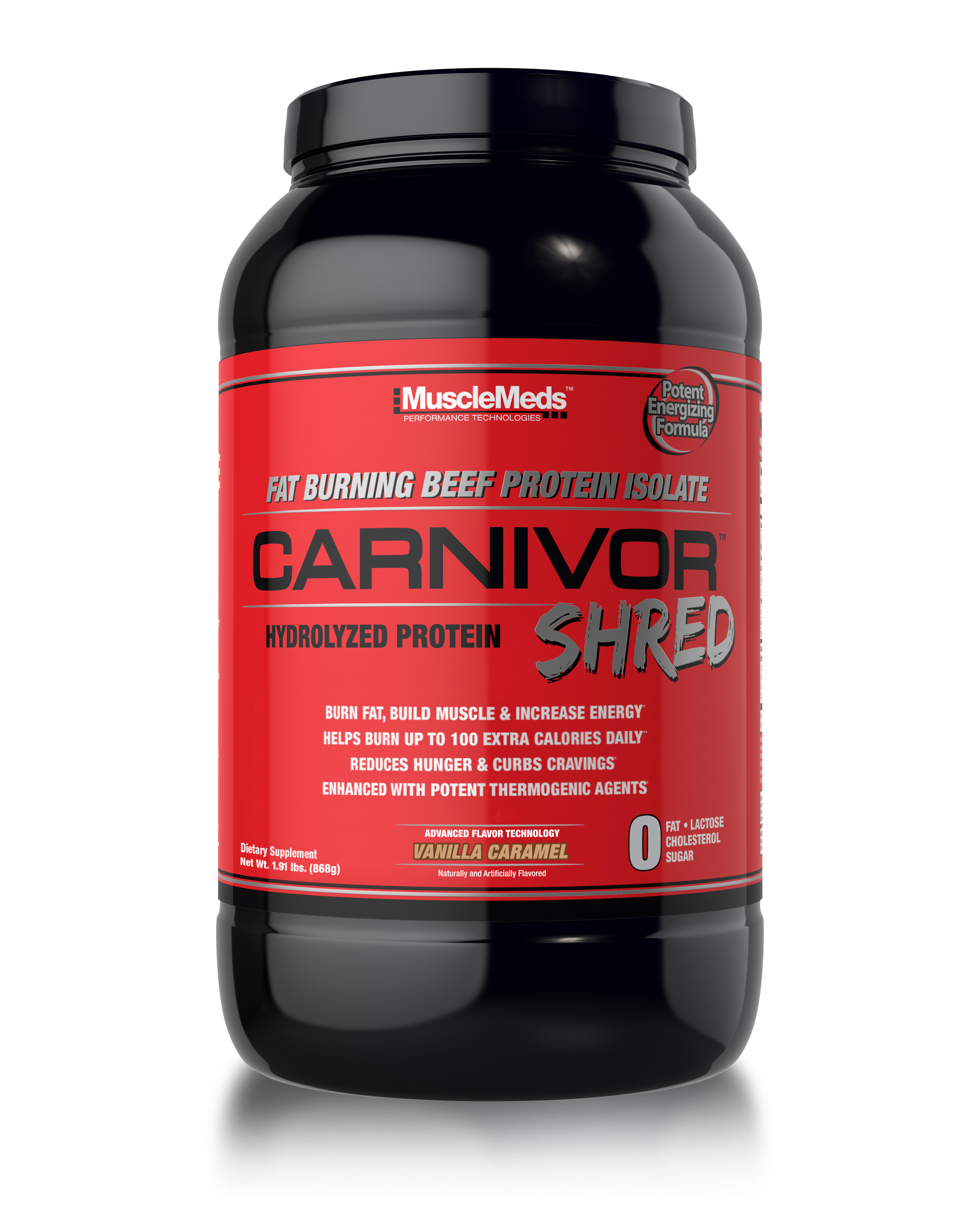 Gen Iron: Carnivor Shred - 100% Beef Protein + Fat Burn