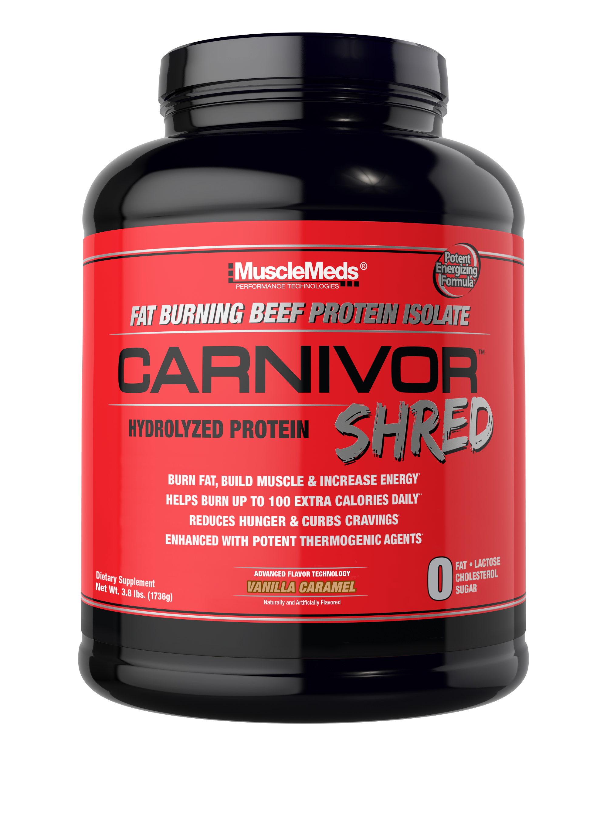 Gen Iron: Carnivor Shred - 100% Beef Protein + Fat Burn