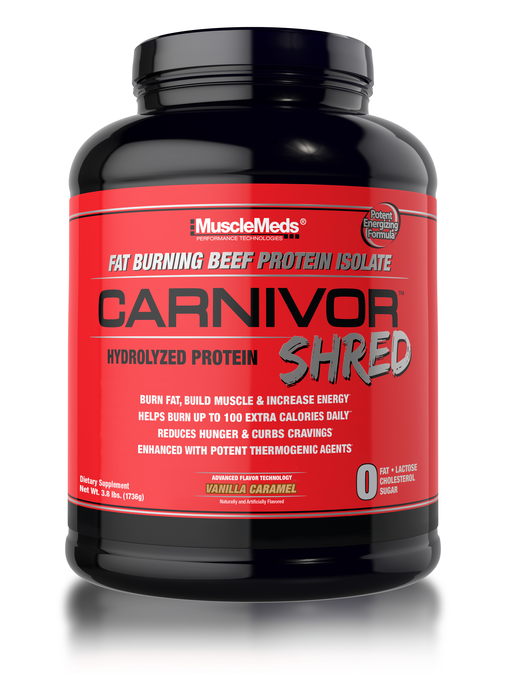 Gen Iron: Carnivor Shred - 100% Beef Protein + Fat Burn